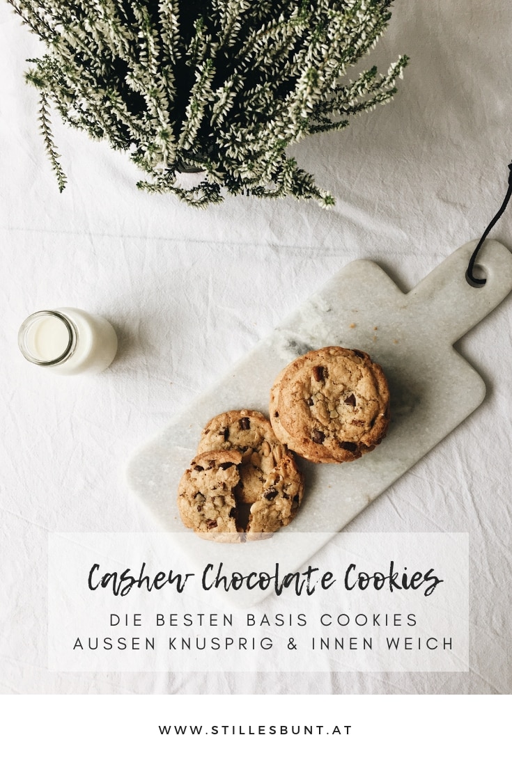 Cashew Chocolate Chip Cookies