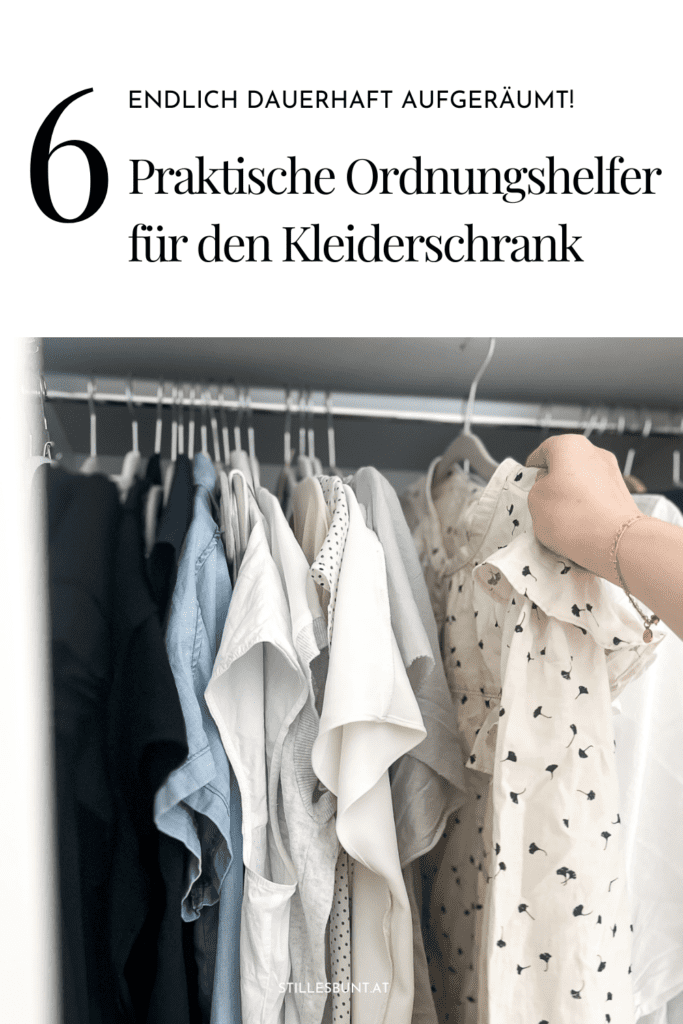 6 praktische Ordnungshelfer für den Kleiderschrank